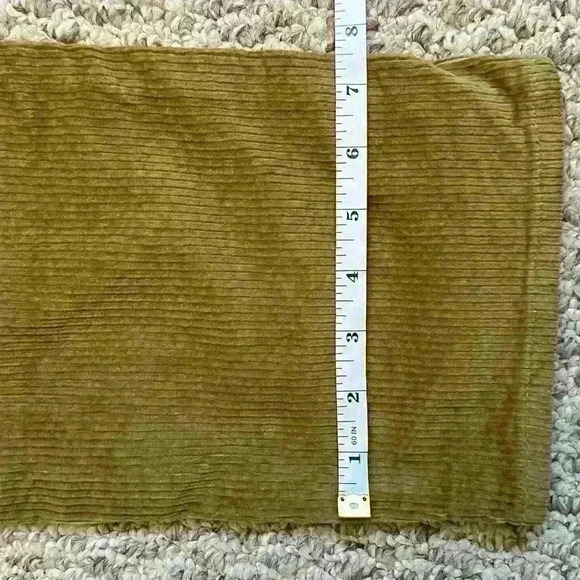 Levi's 314 Women's Size 32 x 30 Tan Mid-Rise Shaping Straight Corduroy Jeans NEW - Picture 7 of 11